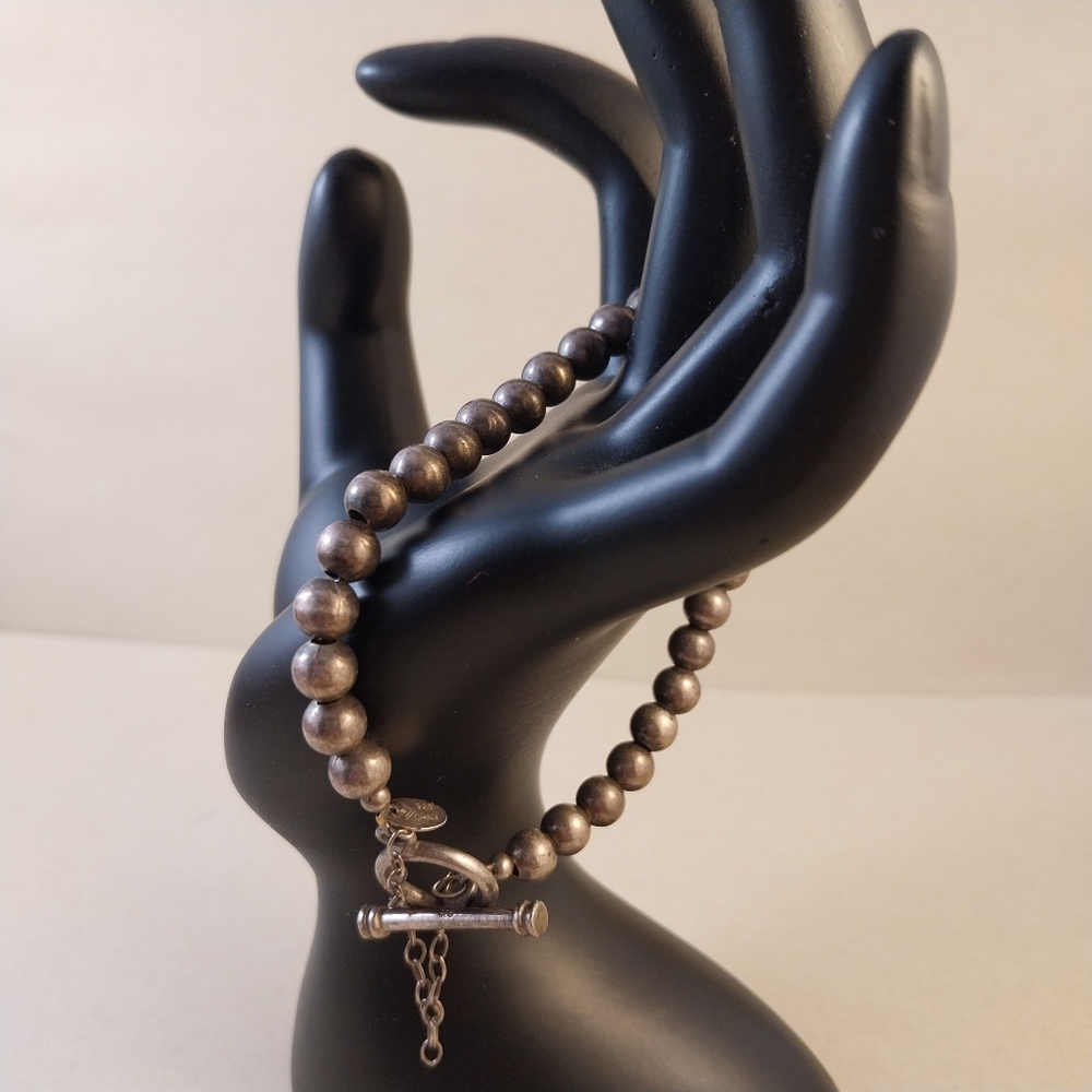 Silpada Sterling Silver Beaded Bracelet - Picture 3 of 15